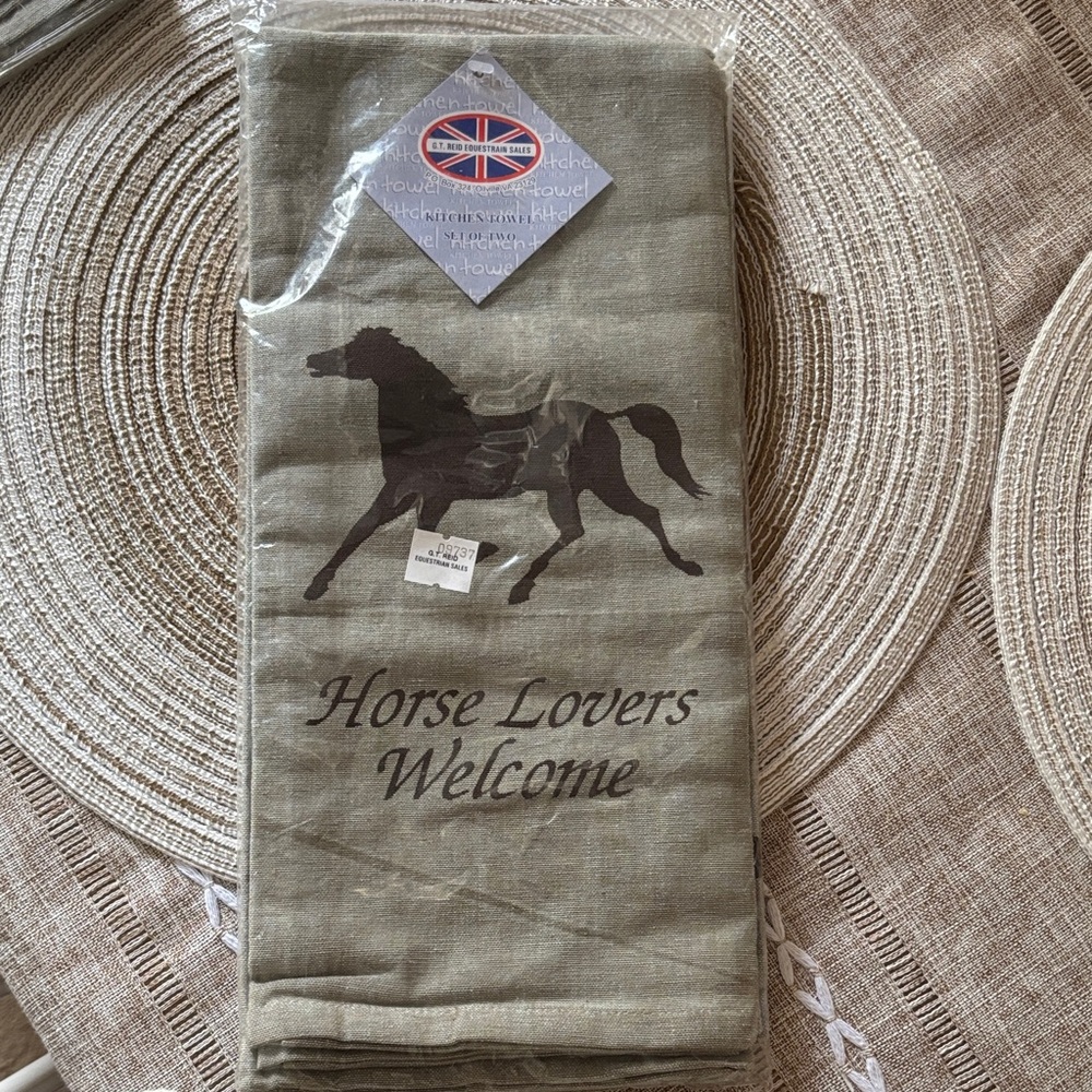 Horse Lovers Welcome Towel